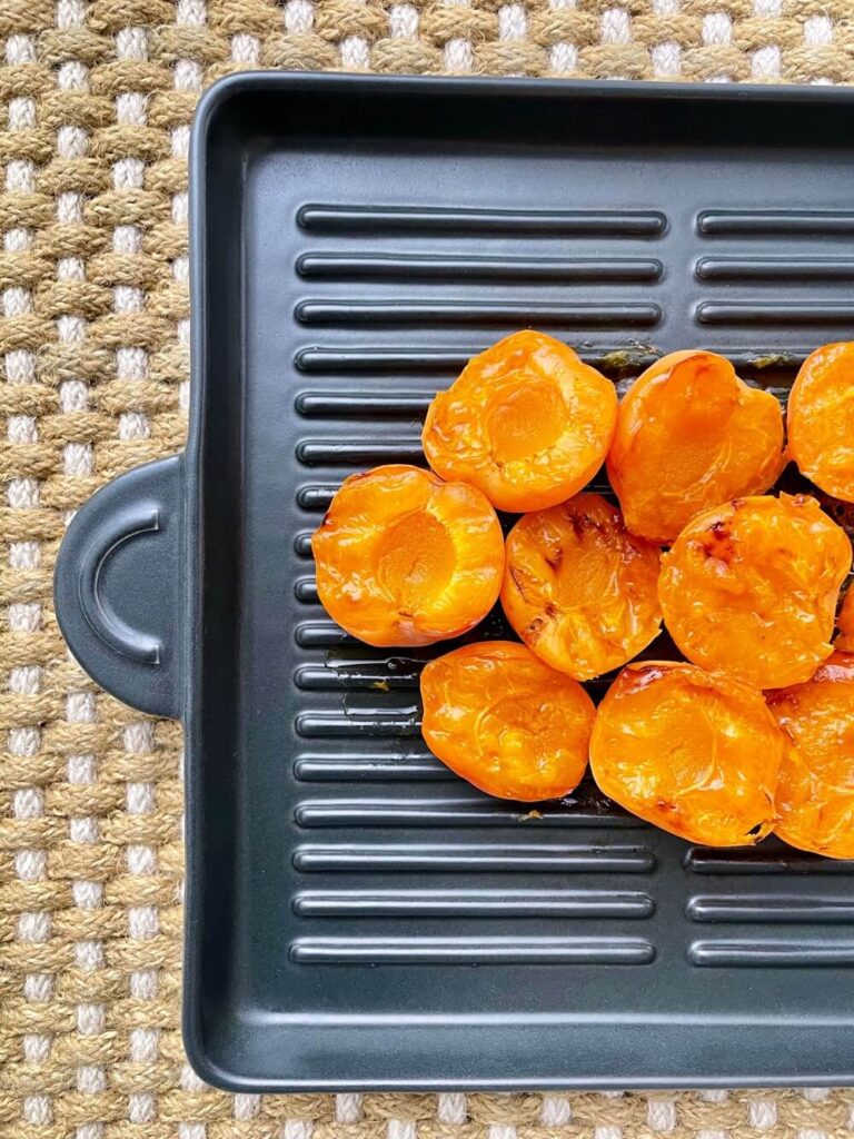 albaricoques al grill