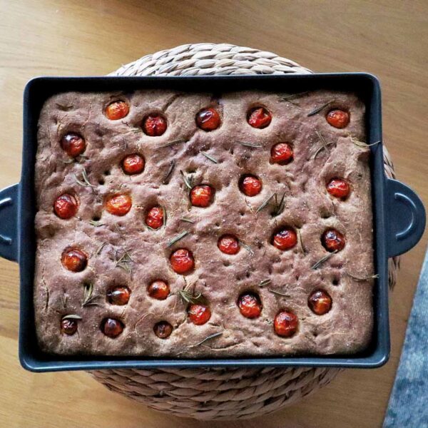 baking tray scene foacaccia cooking cerámica sin tóxicos saludable bandeja horno cocinada