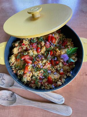 cacerola con cus cus kuoko