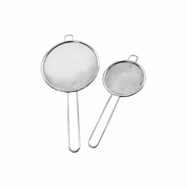 colador acero inoxidable mediano y peque cocina libre de tóxicos strainer colander stainless steel free of toxics lifestyle kitchen 1