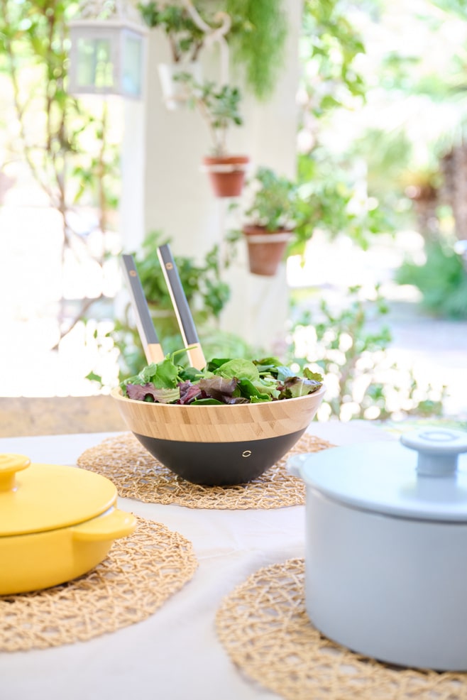 comida en utensilios kuoko