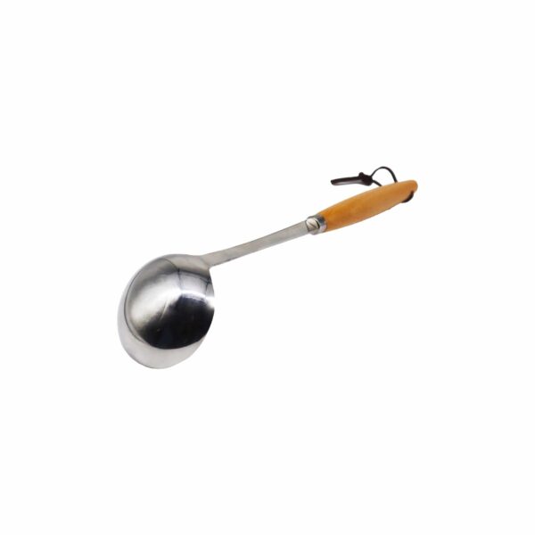 cucharón ladle acero inoxidable stainless steel mango madera wood grip cocina libre de tóxicos toxic free lifestyle kitchen 2