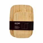 cutting board bamboo madera de cortar bambú cocina sostenible sin tóxicos saludable utensilios kitchen utensils sustainable free of toxics