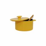 dutch oven yellow amarillo olla cocotte cover tapa cocina saludable sin tóxicos non toxic