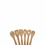 kitchen utensils set utensilios cocina bambú bamboo sostenible sustainable cocina saludable libre de tóxicos healthy cooking free of toxics