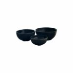 salad bowl black bol cuenco ensalada mezclar cerámica ceramic sin tóxicos cocina saludable healthy cooking free of toxics 5