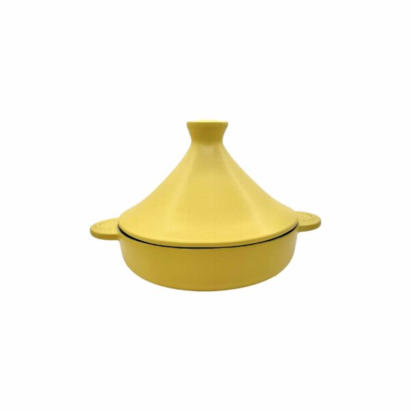 tagine yellow tajín amarilla cerámica cocinar saludable sin tóxicos healthy cooking free of toxics ceramic food 1