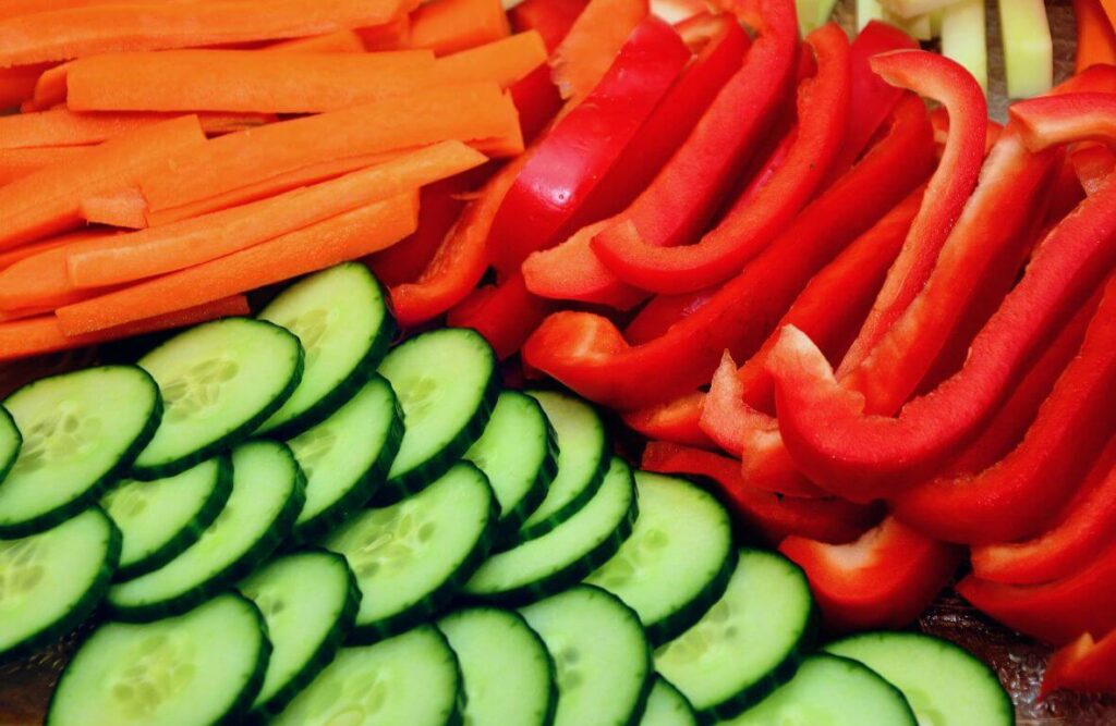 tipos de corte con cuchillo en cocina